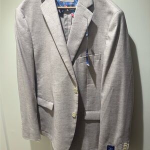 Society Of Threads Tan Blazer